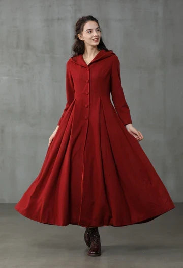 Grandkicks - Hooded Wool Coat