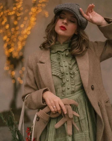 Grandkicks - 100% Wool Classic Coat
