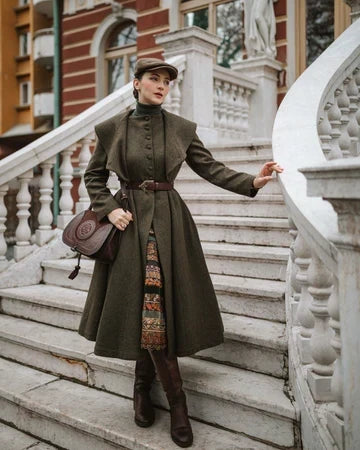 Grandkicks - 100% Wool Victorian Coat