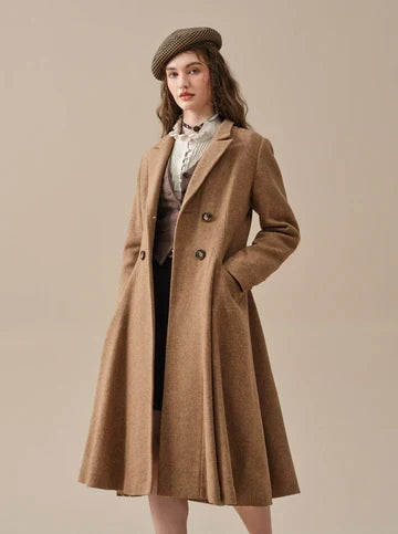 Grandkicks - 100% Wool Classic Coat