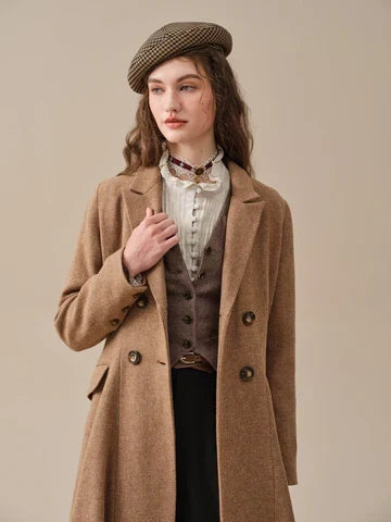 Grandkicks - 100% Wool Classic Coat