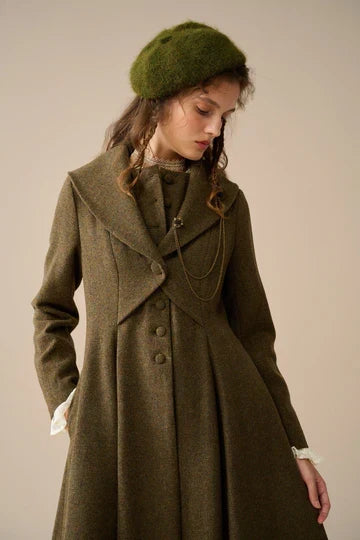 Grandkicks - 100% Wool Victorian Coat